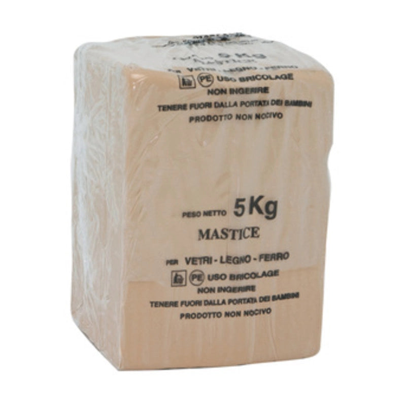 MASTICE PER VETRI BIANCO DA KG.5- 20,0 kg