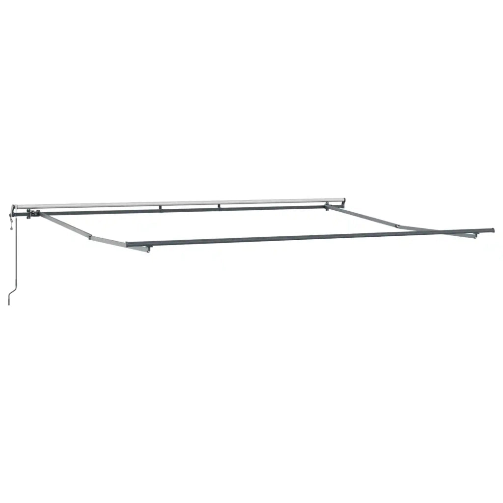 Tenda Retrattile Rosso e Bianco 500 × 350 cm 3331499