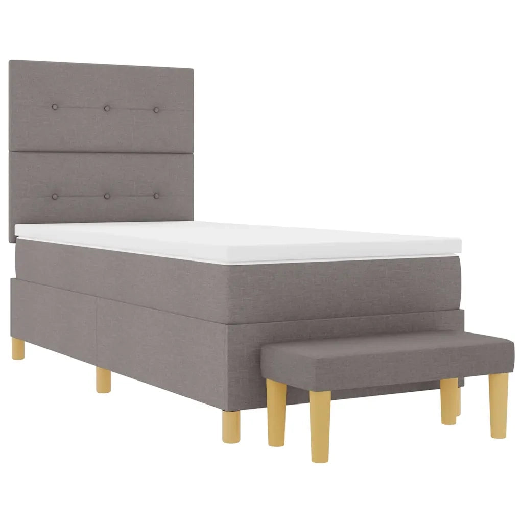 Letto a molle con materasso Talpa 90 x 190 cm Tessuto
