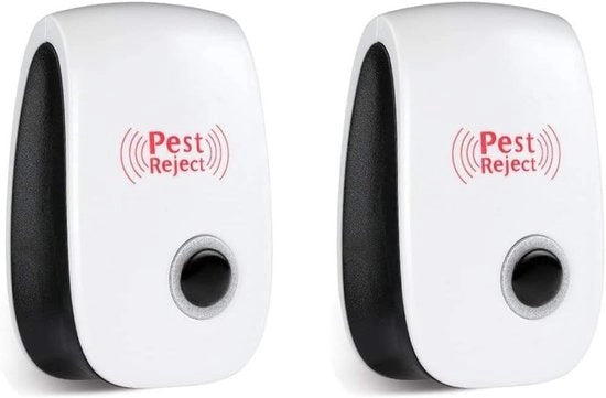 Pacchetto di 2 Verbanza Onguenti Repellenti con Suoni Ultrasonici - Repellente per Topi e Ratti - Repellente per Zanzare, Spilli e Zecche - Repellenti per Roditori