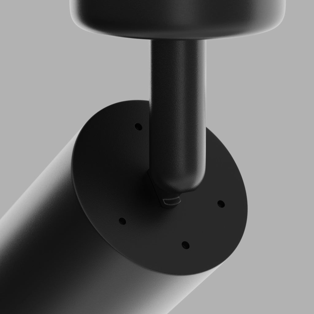 Lampada soffitto Maytoni Focus nera GU10 C017CW-01B