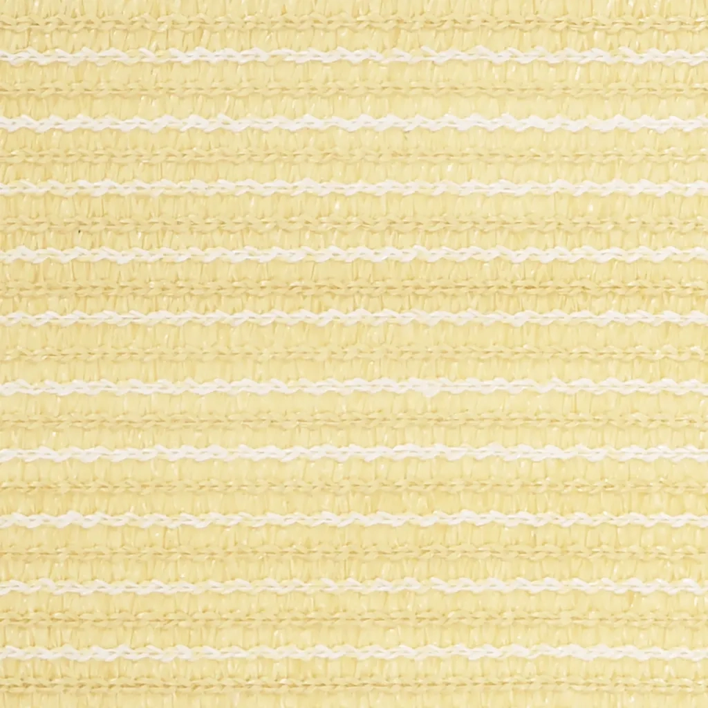 Schermo Frangivista per Balcone-Pannello per privacy Beige 90x500 cm in HDPE