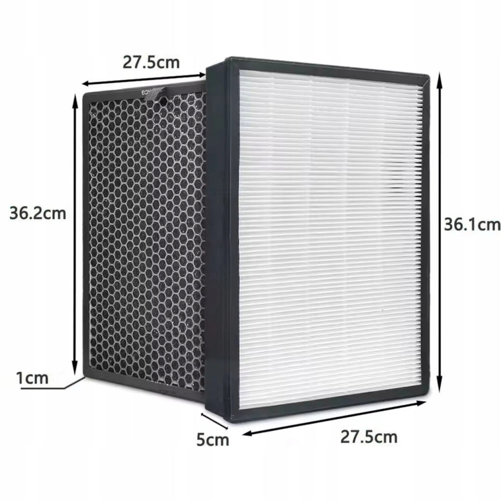 Set Filtri per Purificatore Aria compatibile con Philips AC3829/10 – HEPA FY2422, Carbone FY2420, Umidificante FY3435