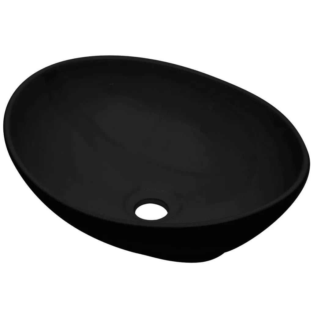 Set Mobili da Bagno 2 pz Ceramica Bianco 279340