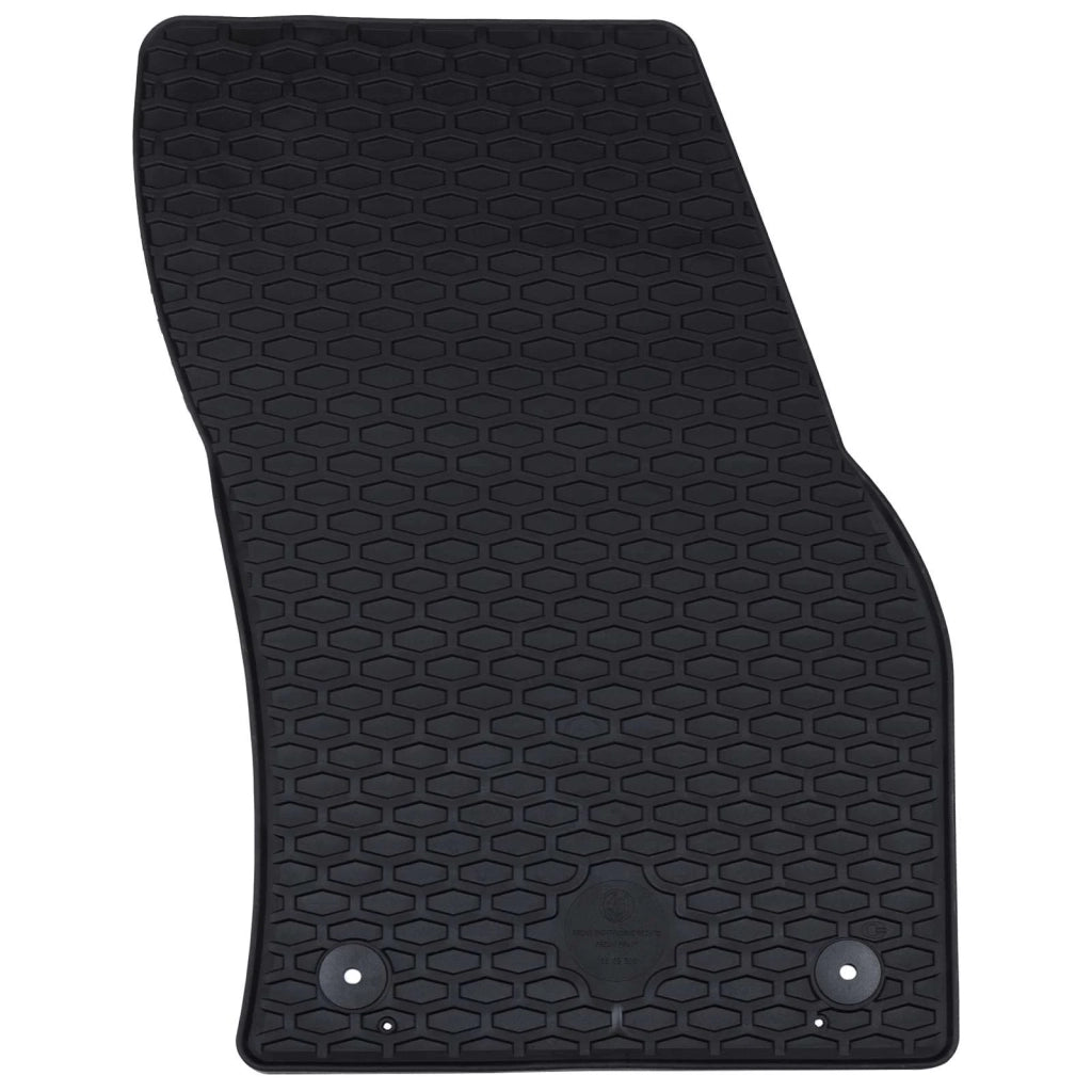 Tappetino per Auto 4 pz Nero adatto per VW CADDY 2020- Gomma CFW9859375