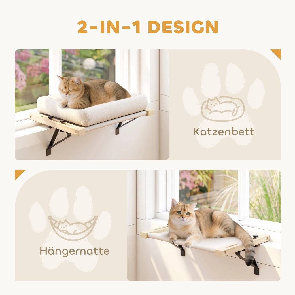 Casetta per Gatti ¨C Minimal ¨C Bianco, Legno
