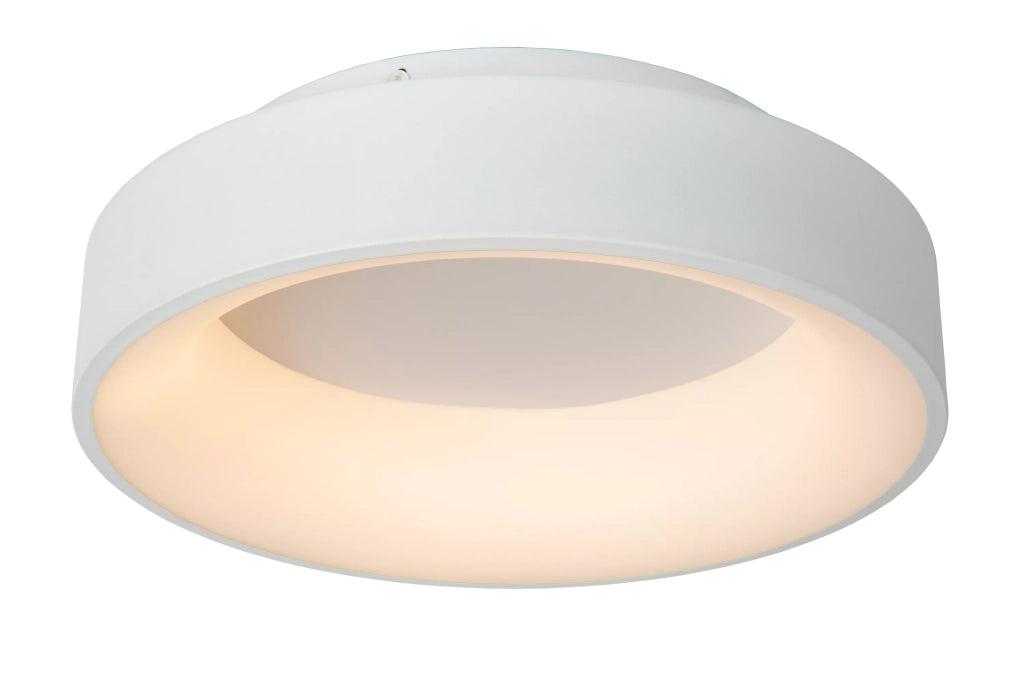 Plafoniera LED Lucide Mirage rotonda 38cm 22W bianca
