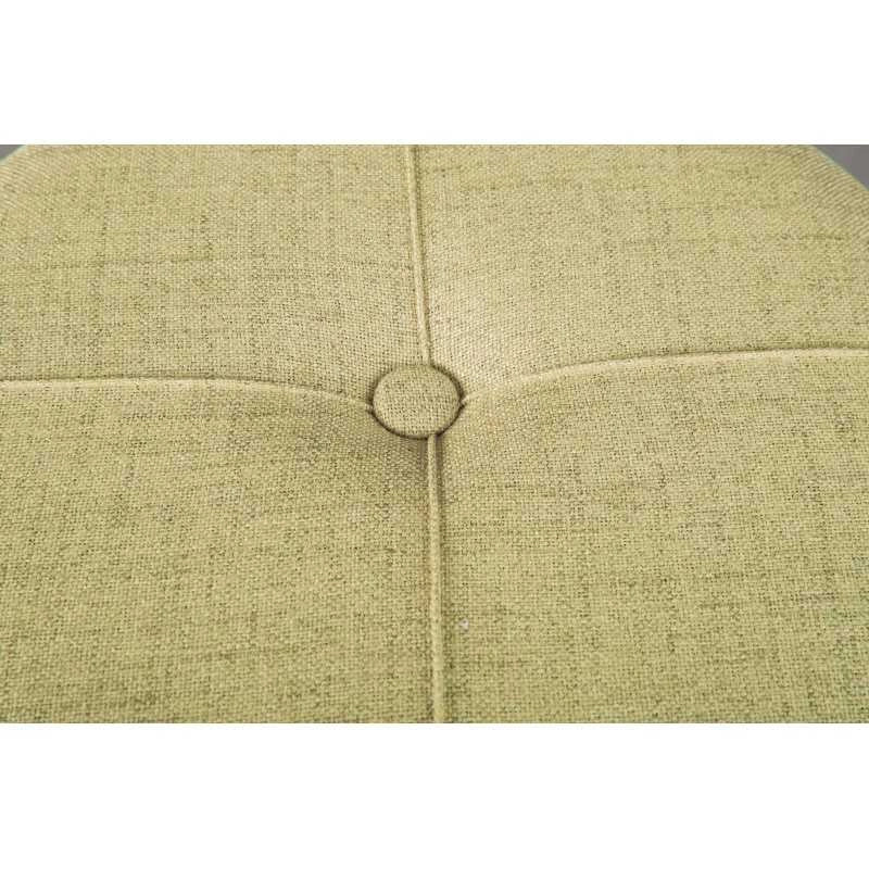 Pouf contenitore Inter Link in tessuto giallo dim. l.34xp.34xh.40 cm