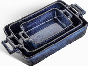 Set di piatti in ceramica per forno - versatile e elegante - set da 3 pezzi