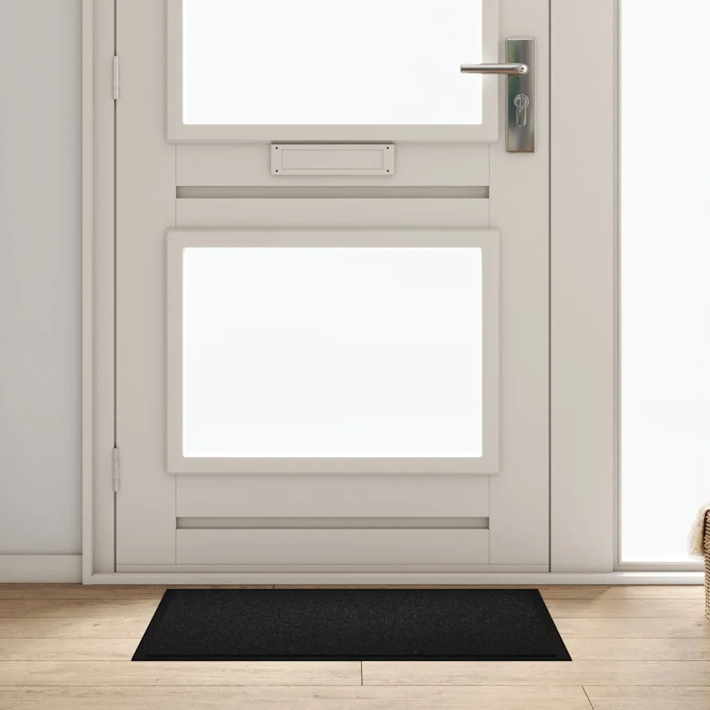 Zerbino | Tappetino Nero 60 x 40 x 1.2 cm Tessuto Teddy