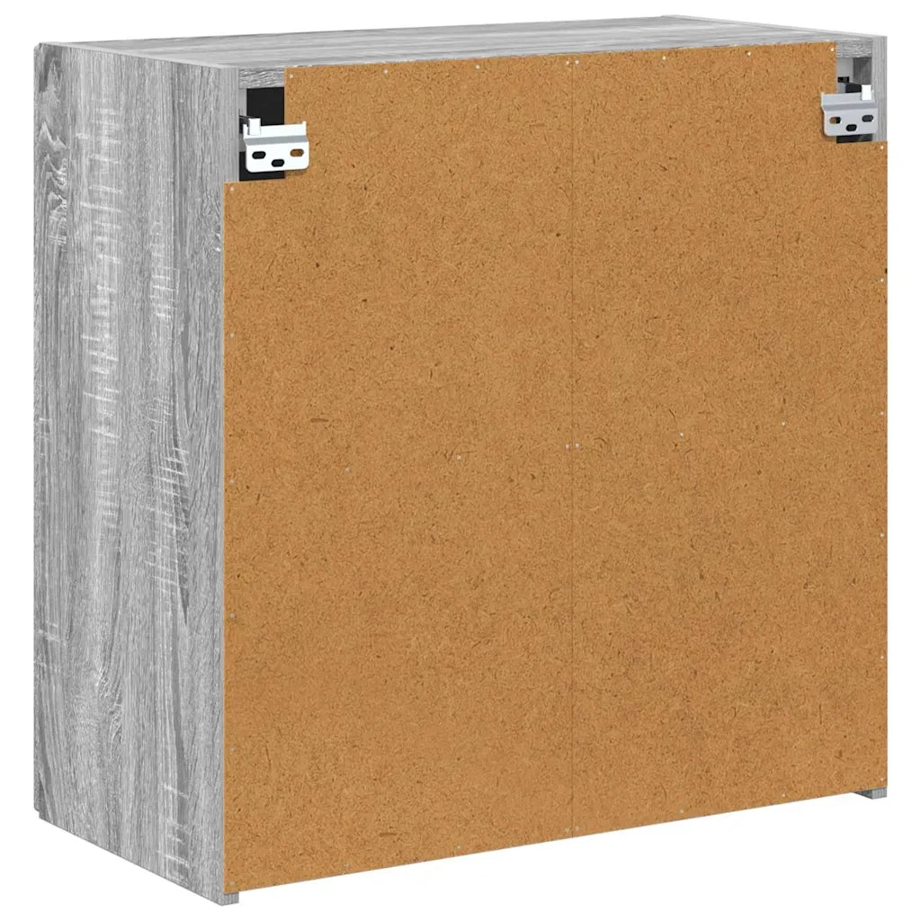 Mobile TV da parete Grigio Sonoma 59,5 x 31 x 60 cm 892355