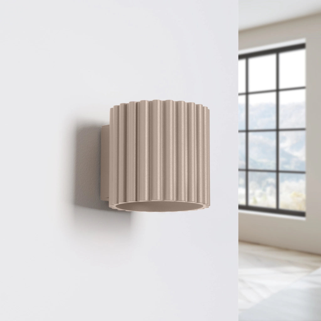Lampada da parete AURA taupe G9