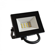 Faro LED Ecolight 10W 6500K 900lm nero IP65 esterno