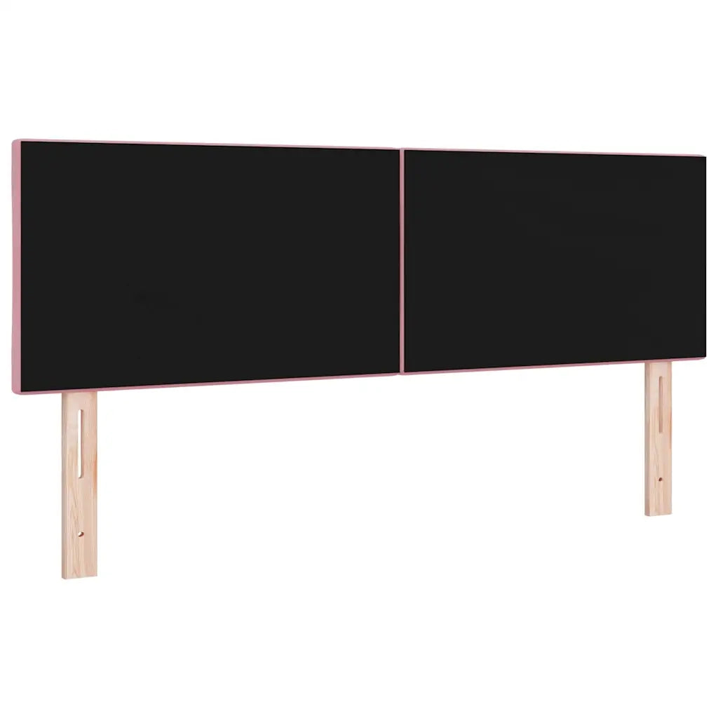 Testiera LED Rosa 160 cm Velluto 3338238