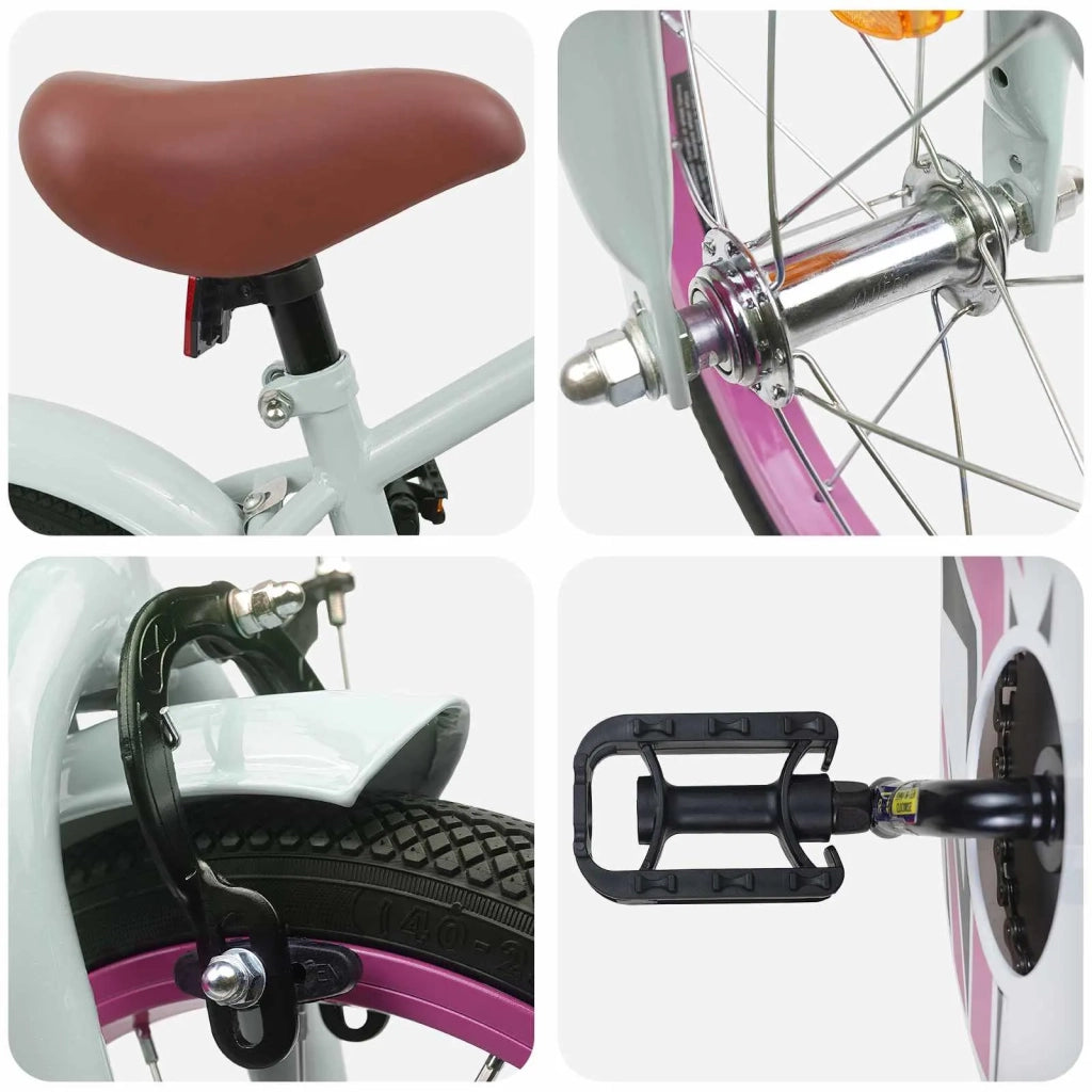 Bicicletta per Bambini 14 Pollici per bambini da 3 a 5 anni 42009673
