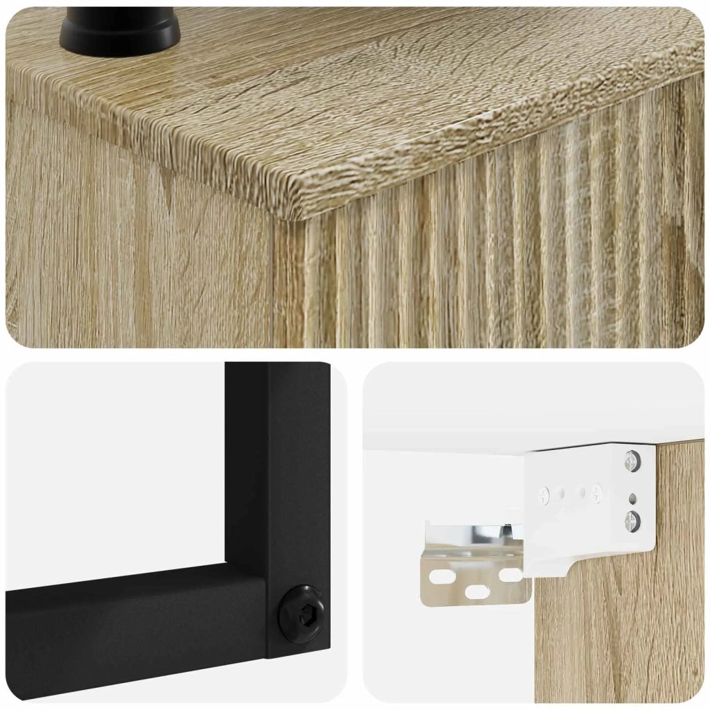 Lavabo da Parete Rovere Sonoma 40 x 35 x 39 cm 890170