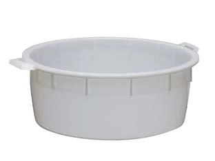 MASTELLONI SOTTOSPINA CON MANICI TONDI BIANCHI  lt.110 ø cm.71x39h.    ICS