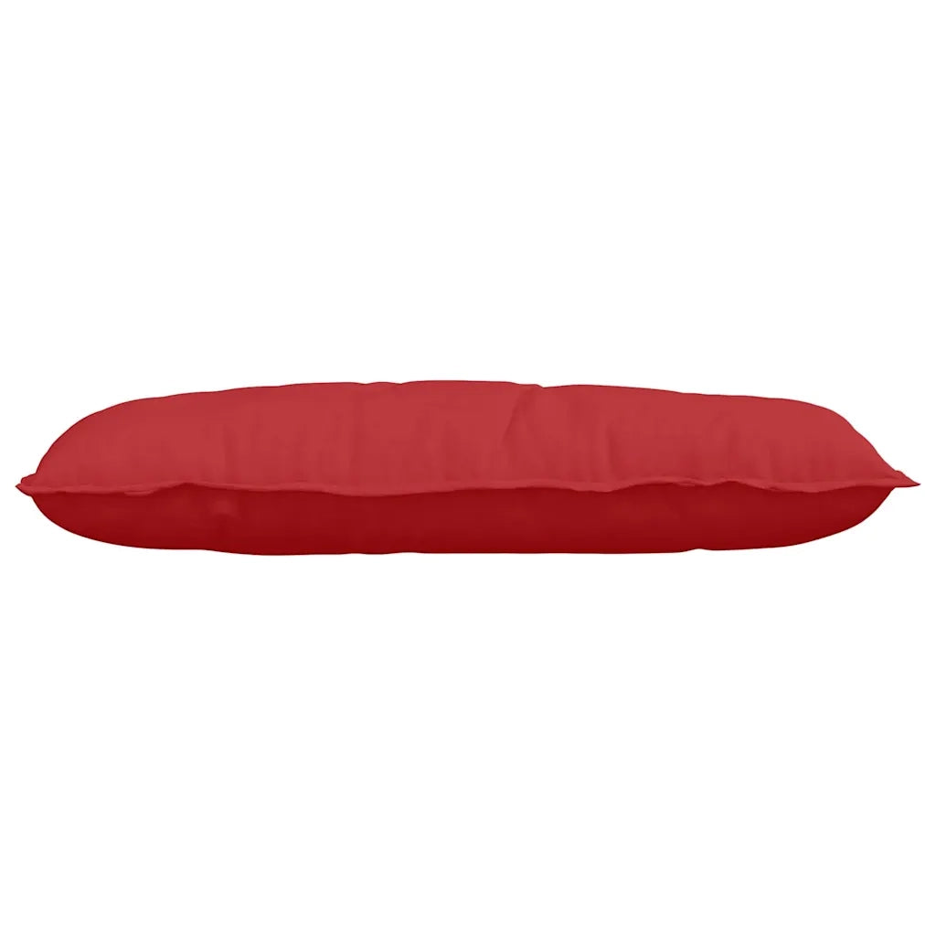 Cuscino per Schiena Rosso 100 x 19 x 50 cm Tessuto 42014756