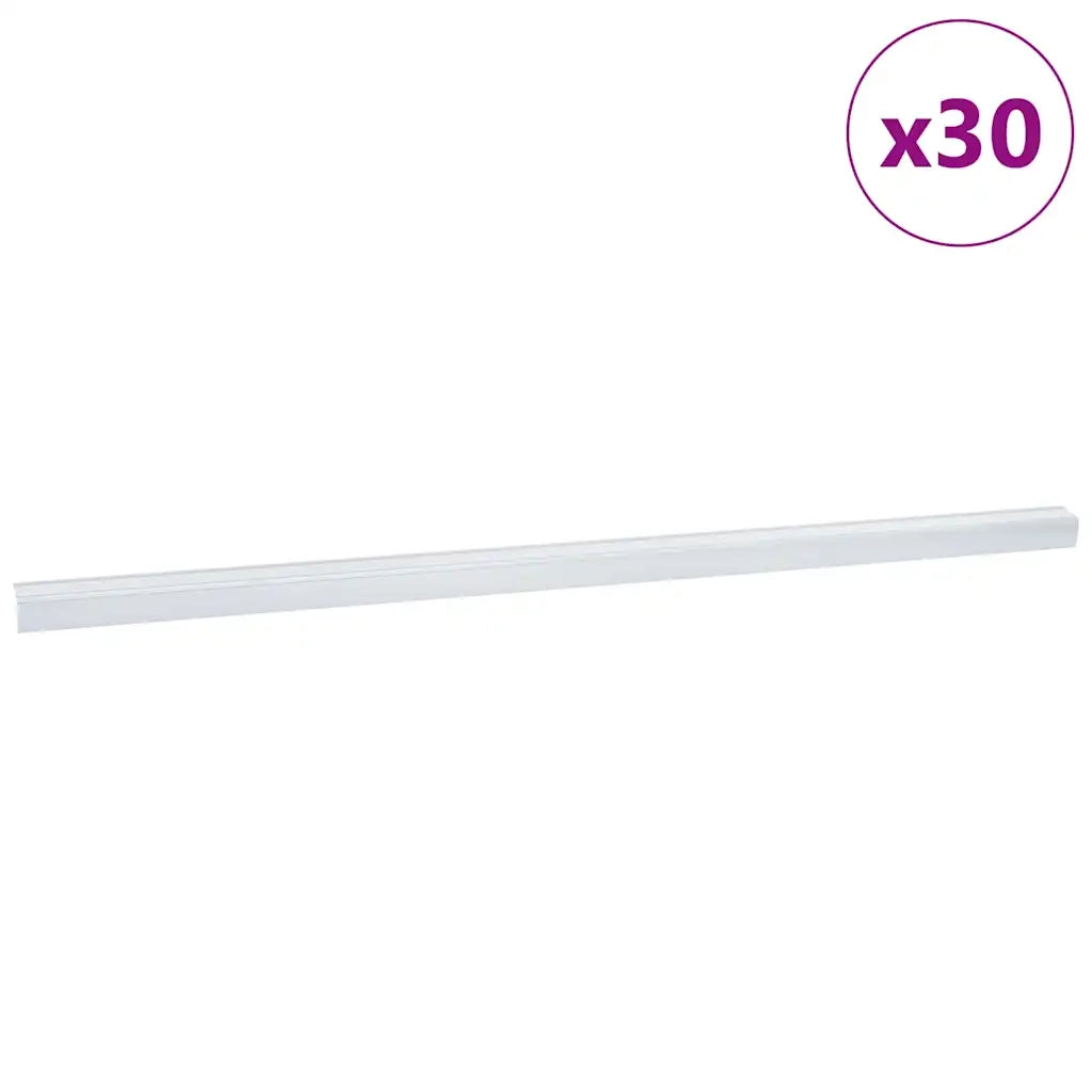 Paragradini 30 pcs Argento 67 x 3 x 2 cm Alluminio 4013471