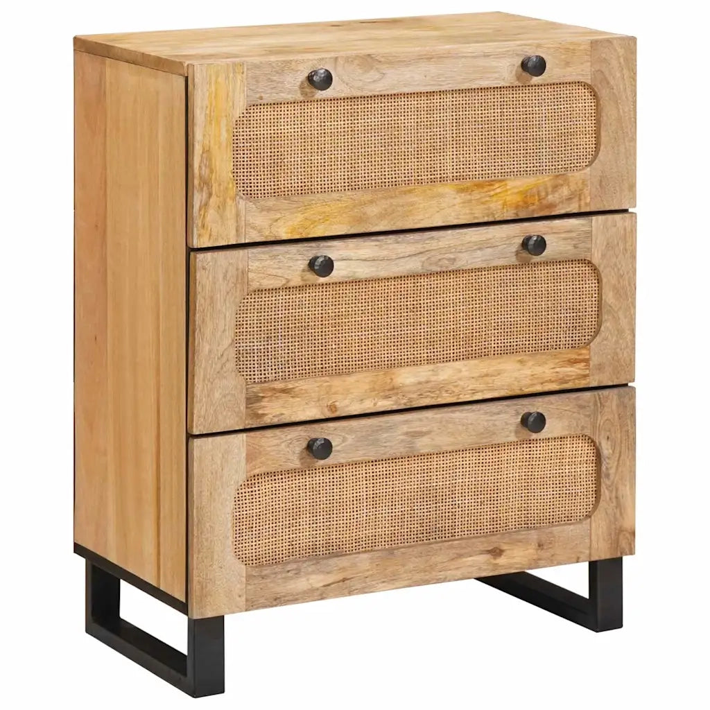 Credenza Marrone 60 x 33 x 75 cm Legno di mango massello 4018047