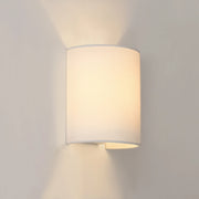 Lampada da Parete Brüssel Paralume Semicircolare Applique per Interni - Bianco lux.pro