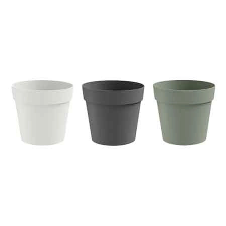 VASO 'CINQUETERRE' Ø cm 17x16h (Ø base 11 cm) - Colore Dolomia