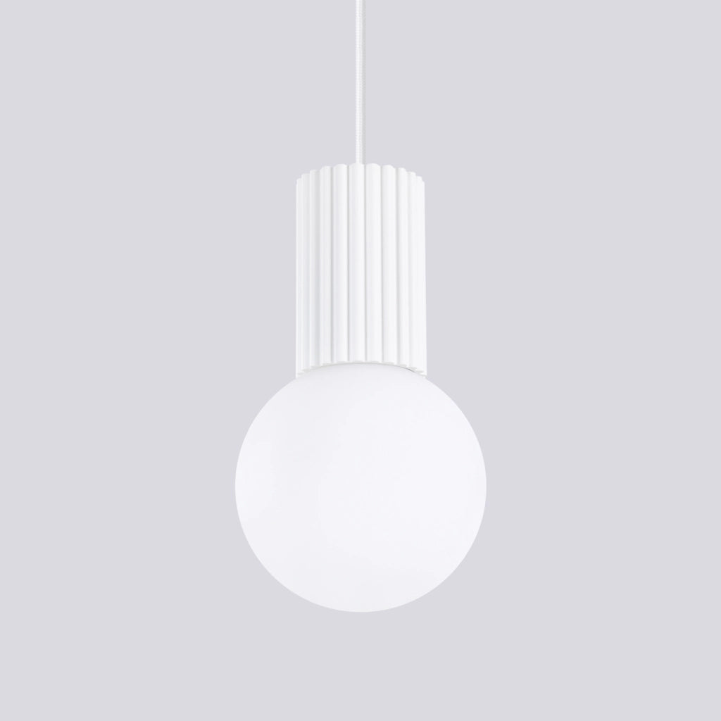 Lampada a sospensione HALO 1 bianco