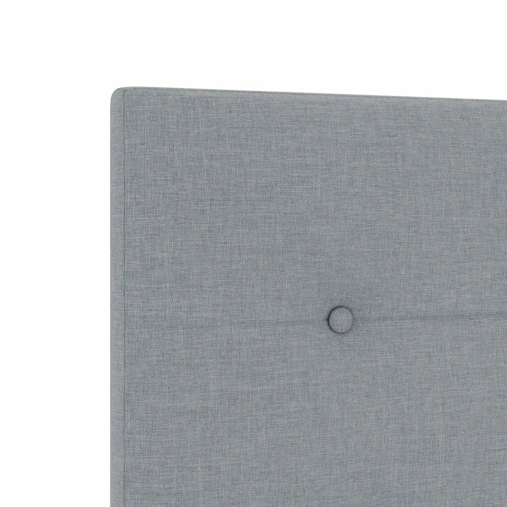 Testiera | Testata regolabile in altezza Grigio chiaro 90 cm Tessuto