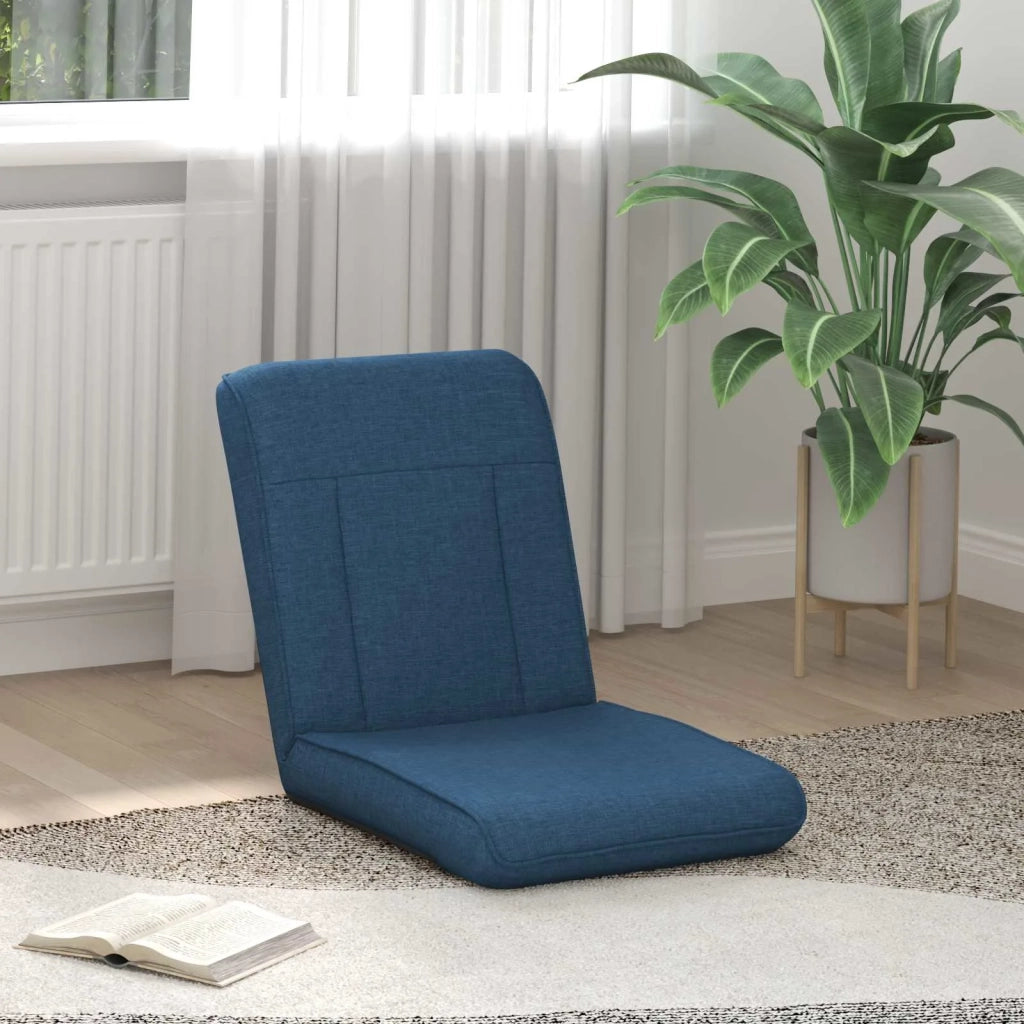 Sedia da Pavimento Blu 50 x 73 x 60 cm Tessuto 42028172
