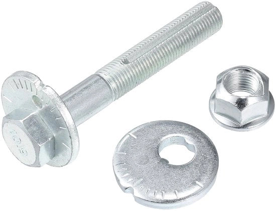 Supporto di Alzamento con Regolazione Escentrica - Cam Bout - Vite di Camber - Adatto per Nissan X-Trail 2007-2019 - Pacchetto da 3 - Metallo - Camberbout
