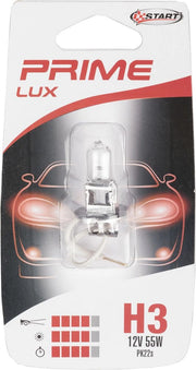 H3 Lampadina Singola Alogena per luci auto 12V 55W PK22s