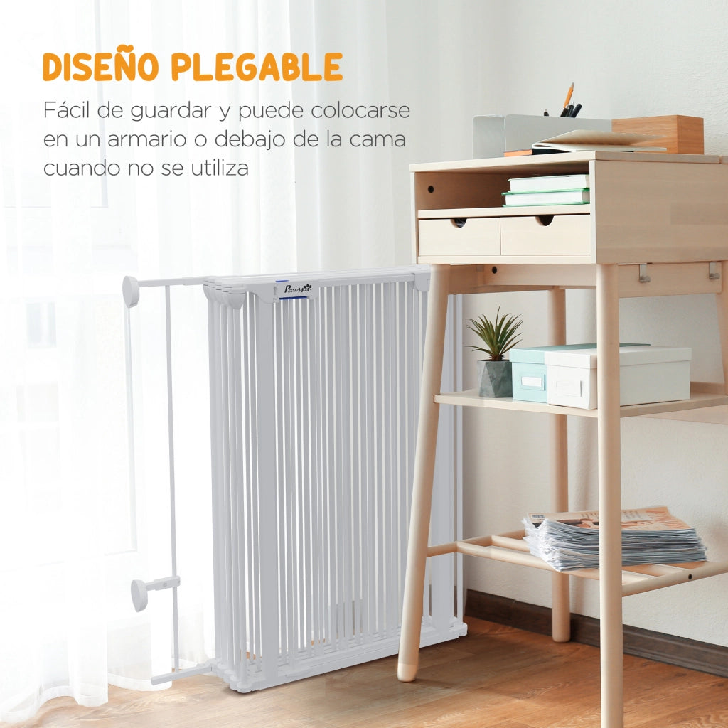 Recinto per Cani 8 Pannelli 64x90 cm ¨C zephmum ¨C Bianco