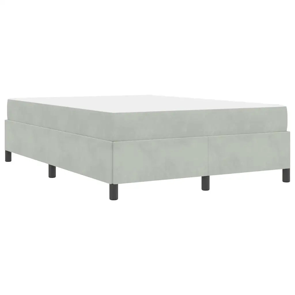 Struttura del letto Grigio chiaro 160 x 200 cm Tessuto 3399072