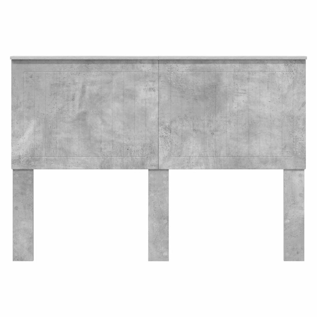 Testiera | Testata con Testiera | Testata Grigio cemento 140 cm Legno multistrato