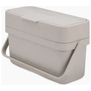 Joseph Joseph 30046 Compo Cestino per Rifiuti Alimentari 4 L con Coperchio e Maniglia colore stone