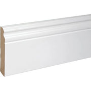BATTISCOPA BAROCCO PIRCHER - MDF BIANCO MM 18X100 H.MM 2250- 6 pezzi