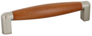 MANIGLIA FAGGIO 4090 107X27 MM CILIEGIO NICHEL SAT (B)**- BOTTER LUIGI- 25,0 pz