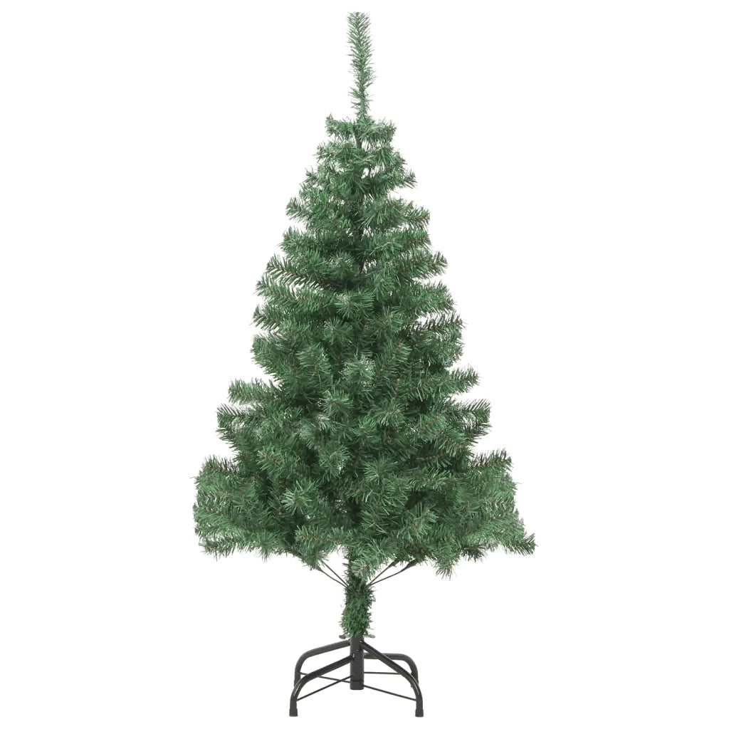 Albero Natale Artificiale con Supporto Acciaio 210 cm 910 Rami 60176
