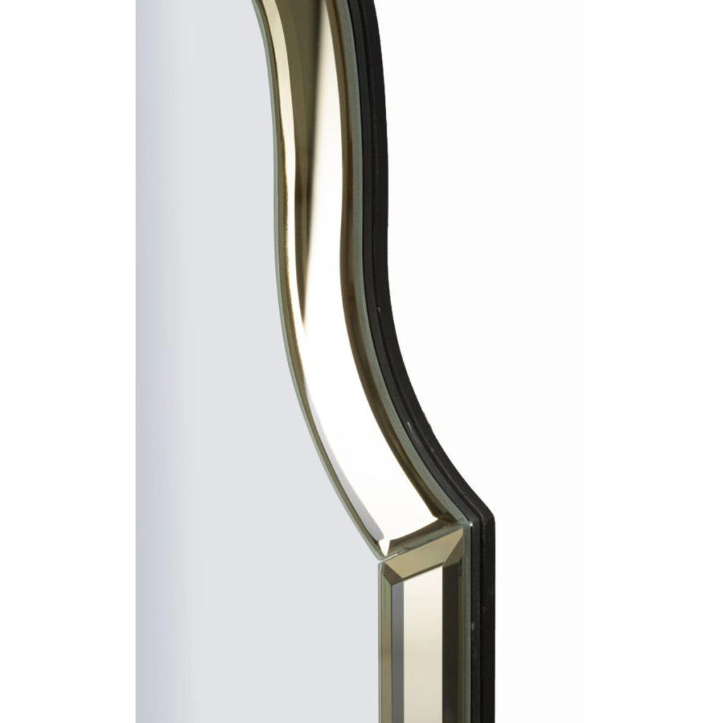 Specchio con Cornice Classico 11, Oro, MDF, 90x60x1 cm