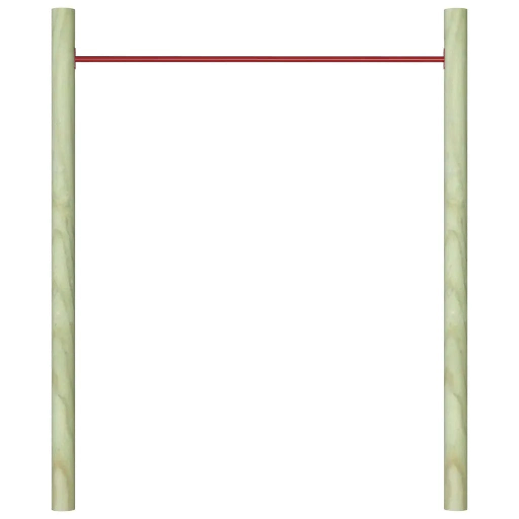Sbarra da Gioco 125 cm in Acciaio Rosso 93198