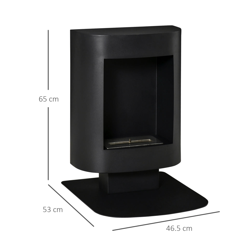 Camino a Bioetanolo ¨C Minimal ¨C Nero 46.5x53x65cm