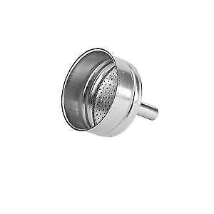 Bialetti 0800501 Imbuto Ricambio Caffettiera Moka 2 Tazze Venus Kitty Musa colore Acciaio Inox