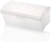 Tostapane in plastica trasparente - Bianco (1 pezzo) Tostapane