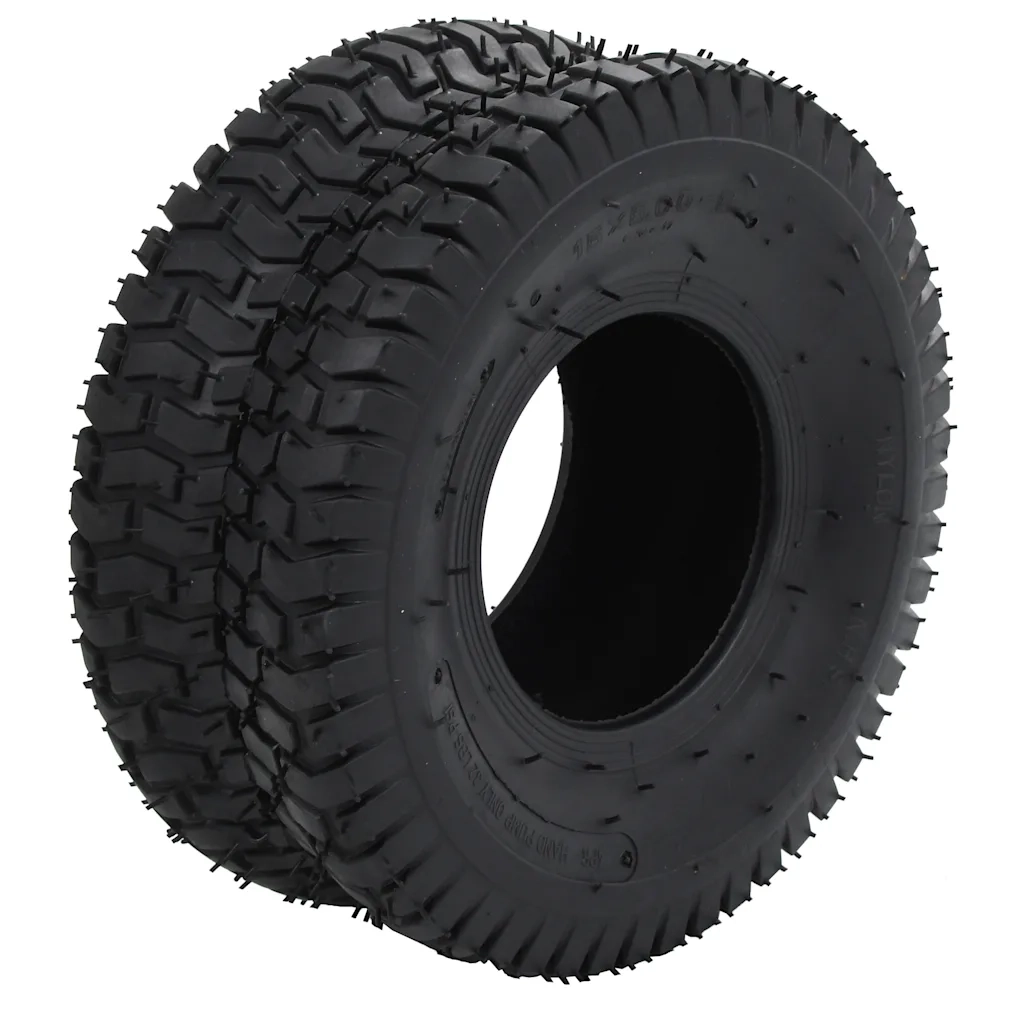 Ruote per Carriola 2 pz 15x6.00-6 4PR Gomma CFW2799084