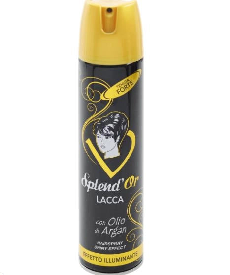 SPLEND'OR LACCA CON OLIO DI ARGAN TENUTA FORTE 300 ML
