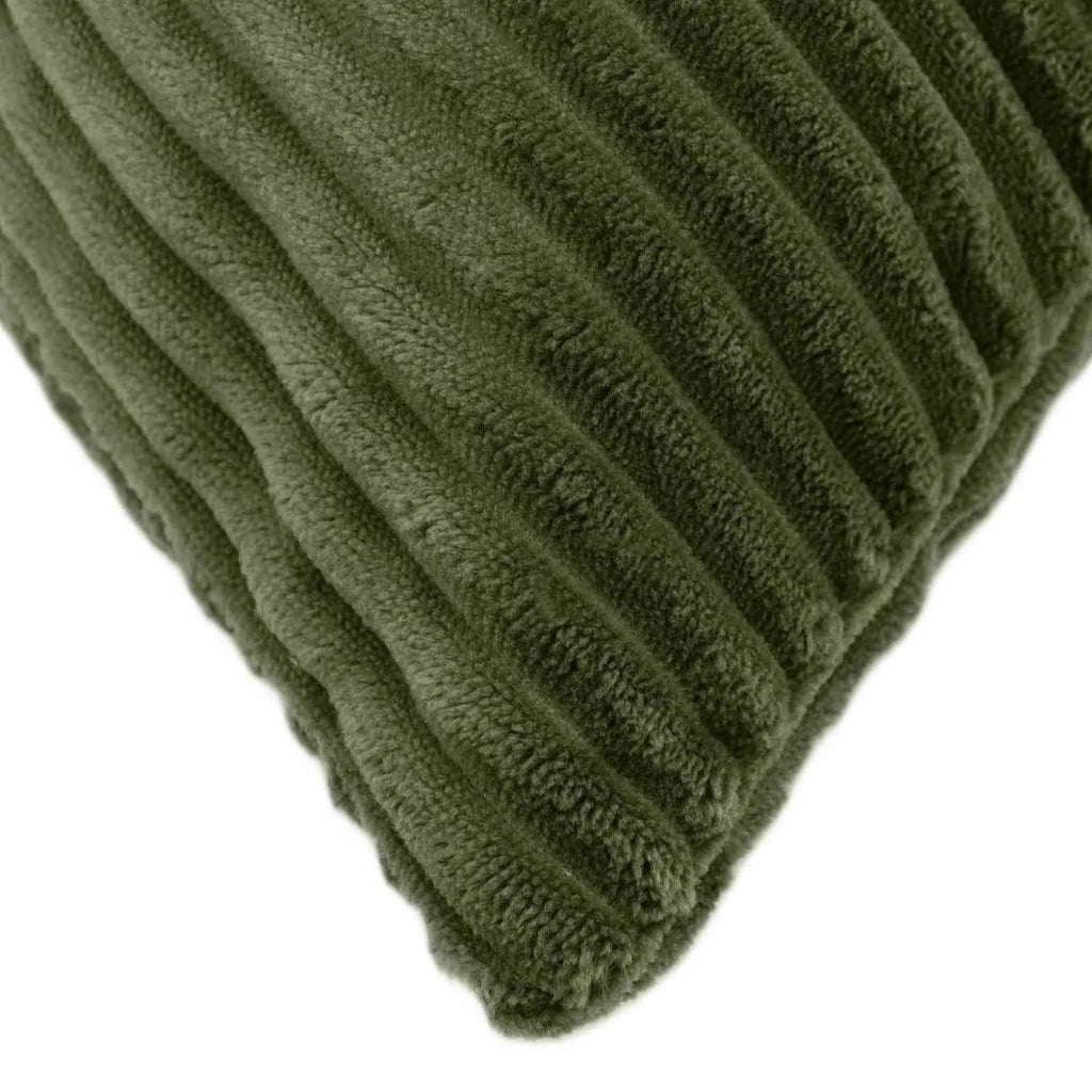 Federa 6 pcs ALMELO Verde 40 x 80 cm corduroy 914636