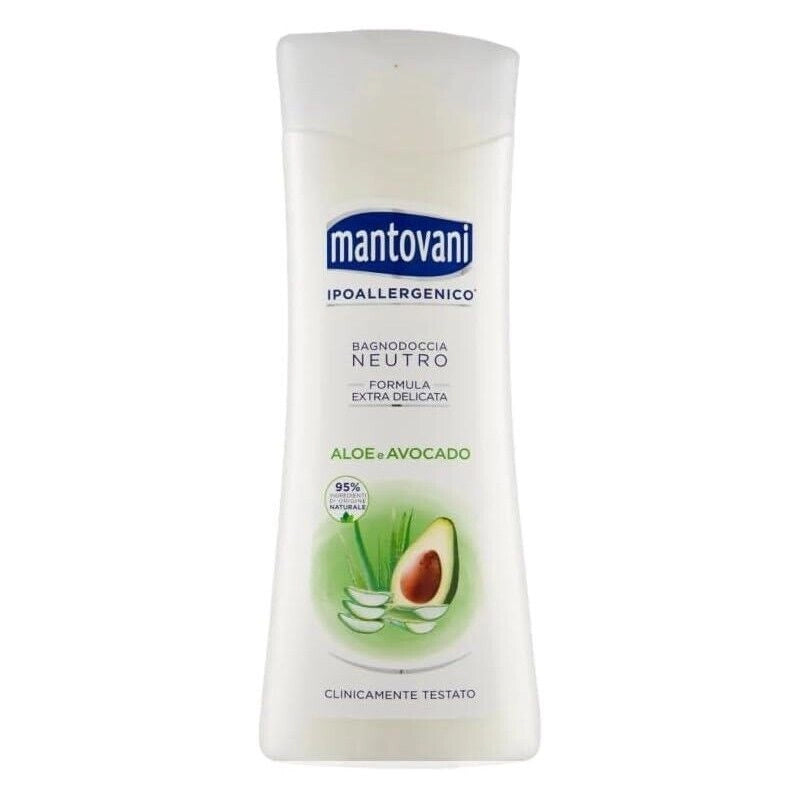 MANTOVANI BAGNODOCCIA NEUTRO FORMULA EXTRADELICATA 400 ML ALOE E AVOCADO