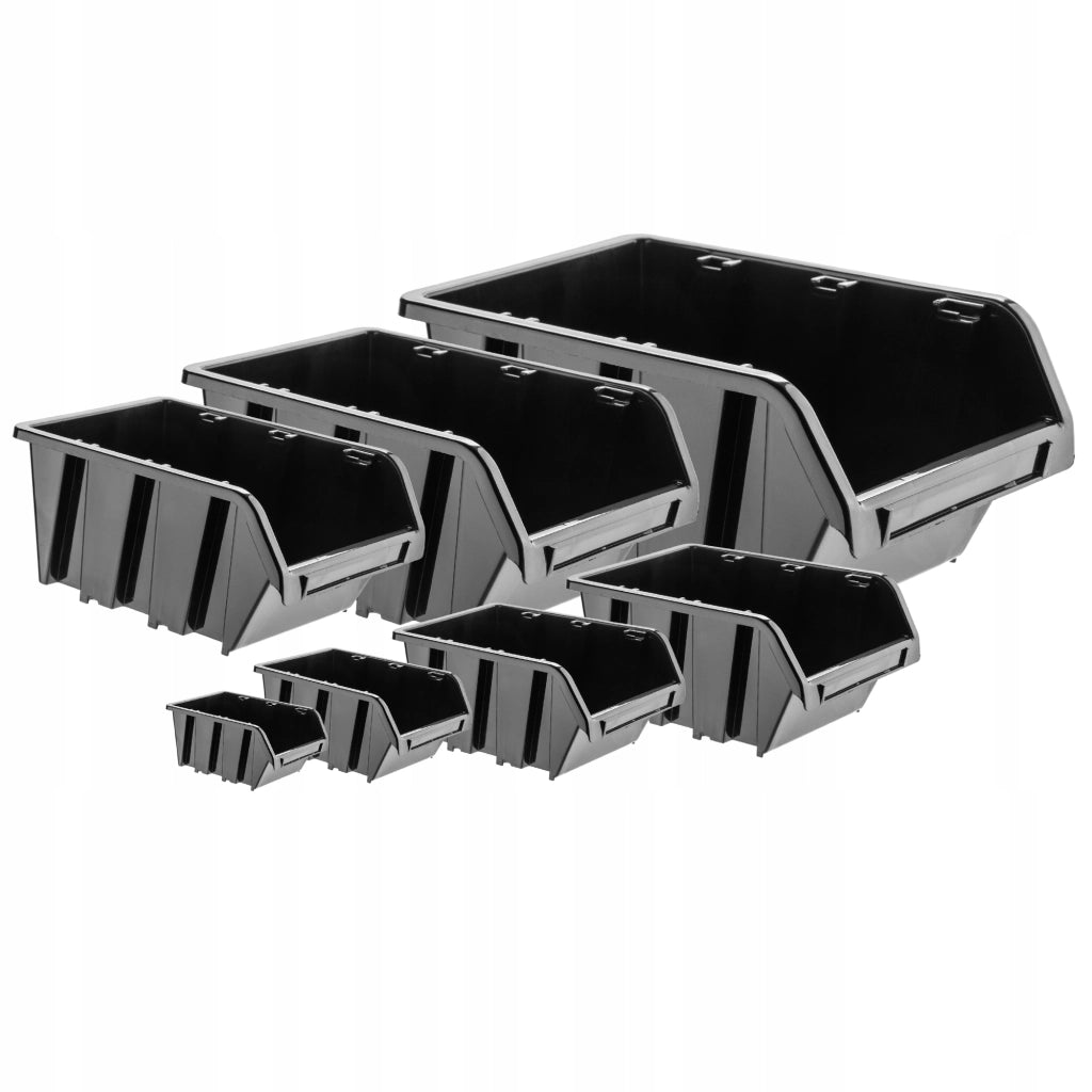 Vassoio organizer in plastica KADAX per officina, dimensioni 490x298x210 mm