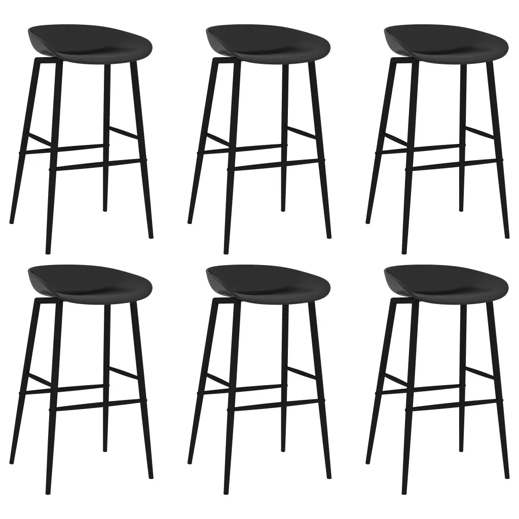 Set da Bar 7 pz Bianco e Nero 3057423