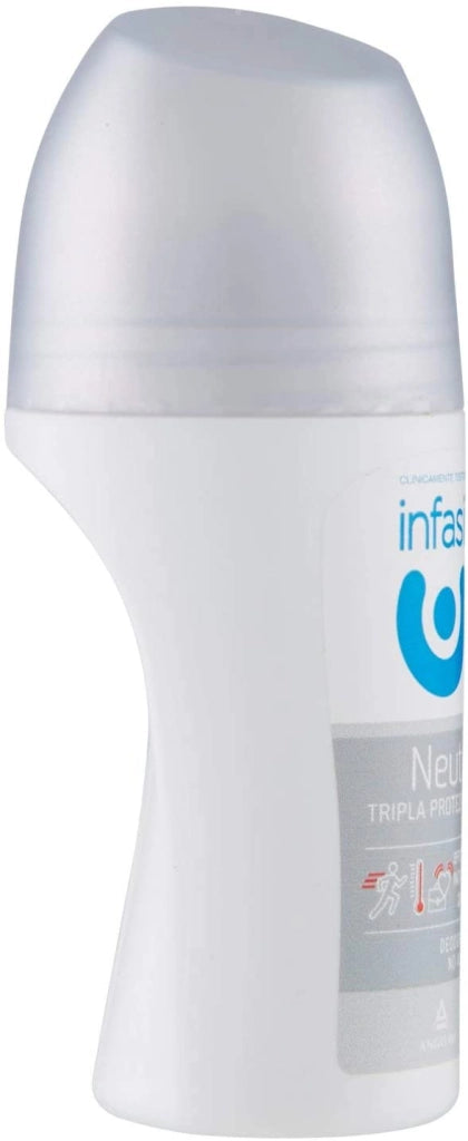 INFASIL DEODORANTE ROLL-ON DA 50 ML CON TRIPLA PROTEZIONE